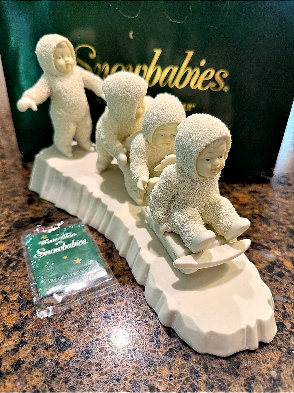 Department 56 Snowbabies Figurine - I’m Right Behind You